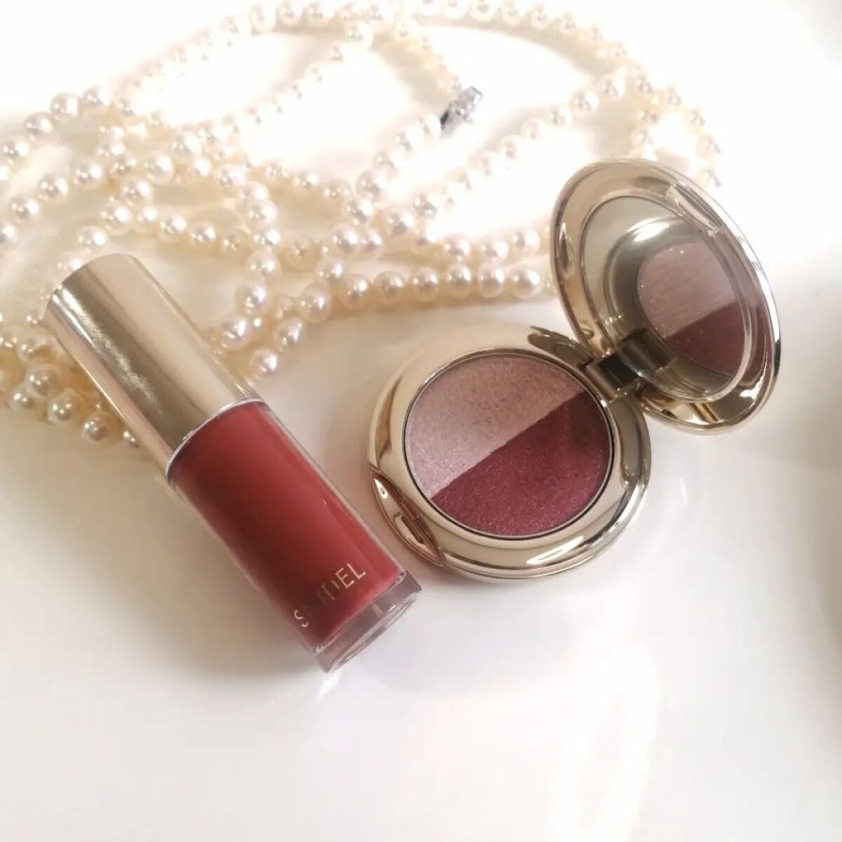 スナイデル シルキー タッチ アイズ/SNIDEL BEAUTY/アイシャドウパレットを使ったクチコミ(5枚目)