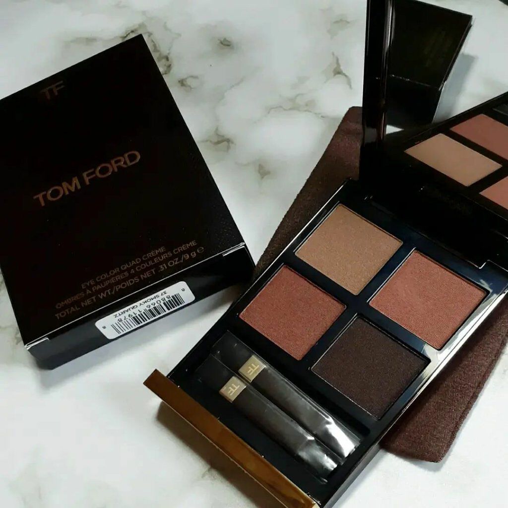 アイ カラー クォード C  37 スモーキー クォーツ/TOM FORD BEAUTY/アイシャドウパレットを使ったクチコミ（1枚目）