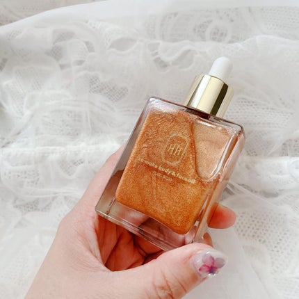 ラ・メイク ボディ&フェイスオイル/H×H/ボディオイルを使ったクチコミ(3枚目)