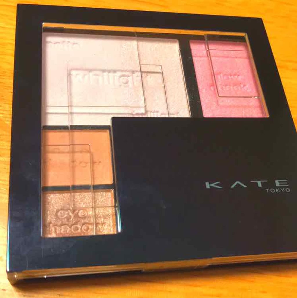 ホワイトシェイピングパレット/KATE/プレストパウダーを使ったクチコミ(1枚目)