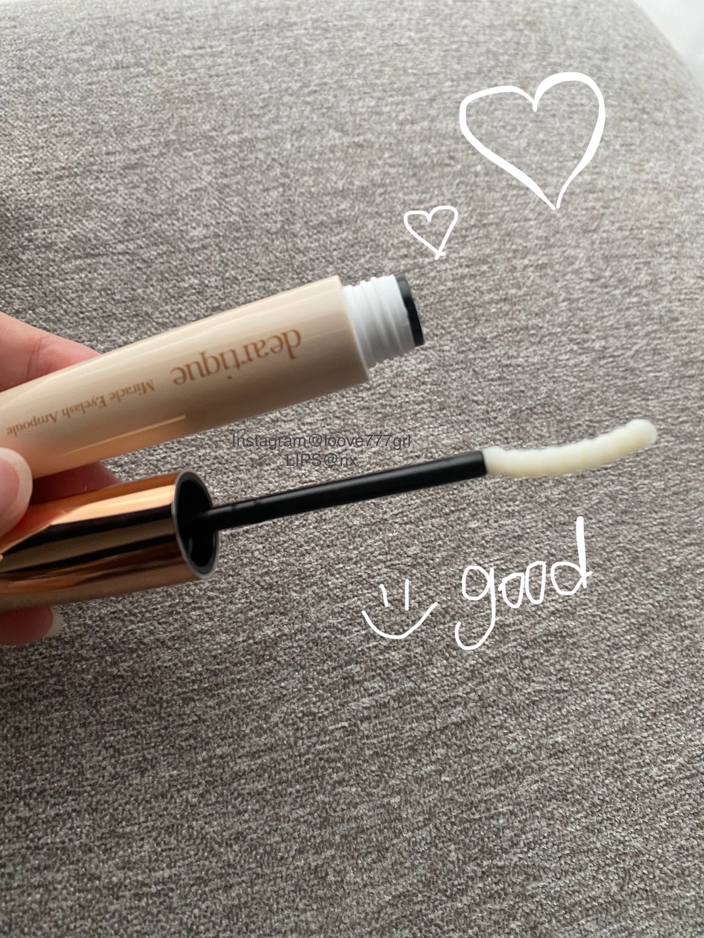 ミラクルアイラッシュアンプル/deartique/まつげ美容液を使ったクチコミ(1枚目)