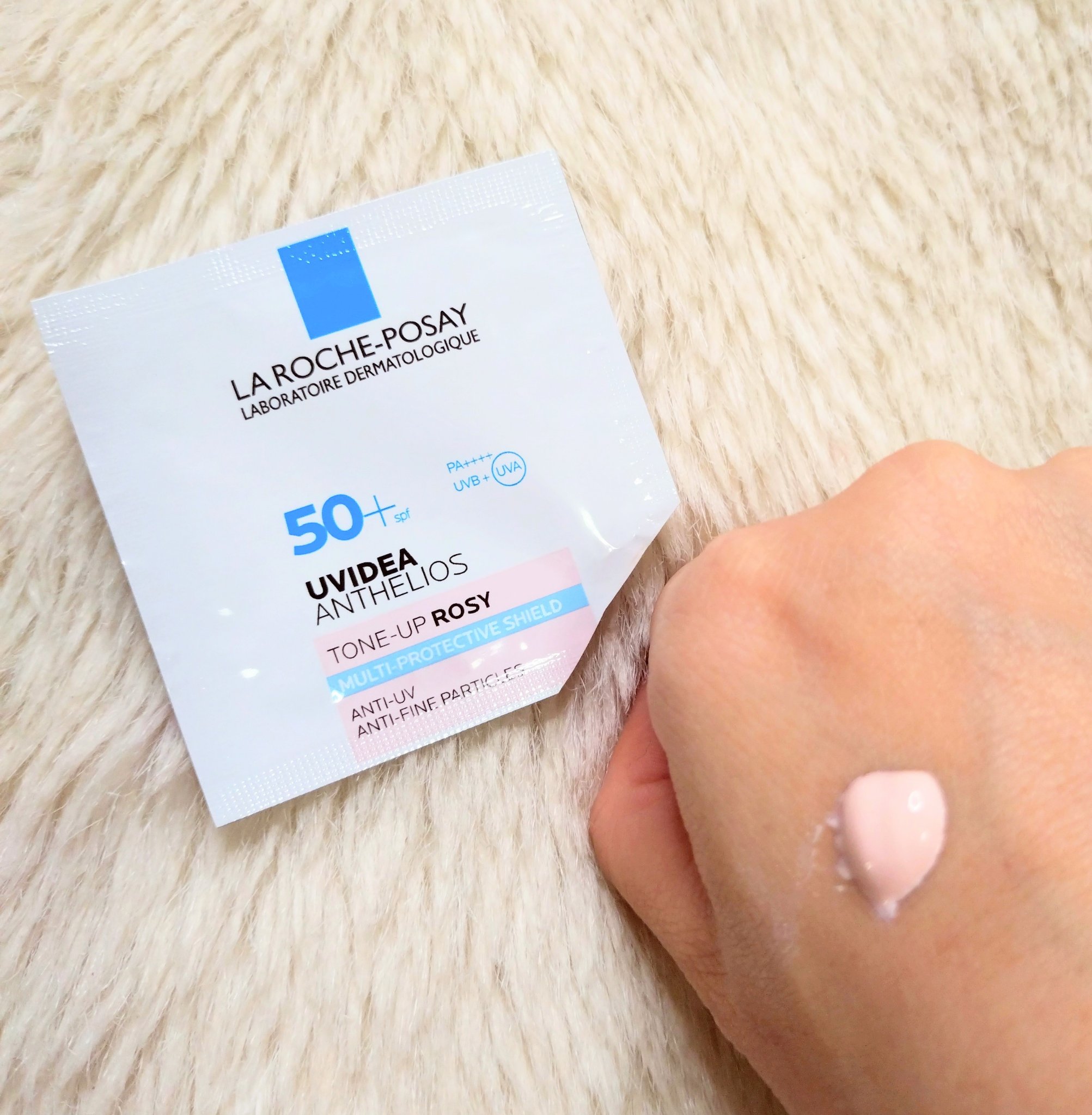 UVイデア XL プロテクショントーンアップ ローズ/ラ ロッシュ ポゼ/日焼け止めクリームを使ったクチコミ（2枚目）