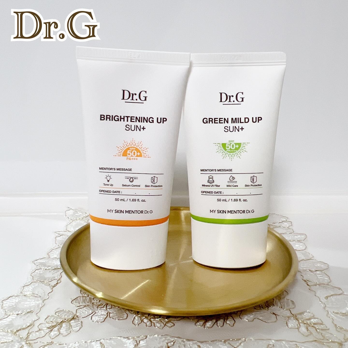 ブライトニングアップサンプラス/Dr.G/日焼け止めクリームを使ったクチコミ（1枚目）