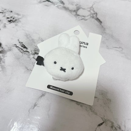 MFマスコット前髪クリップ/miffy/ヘアケアグッズを使ったクチコミ(1枚目)