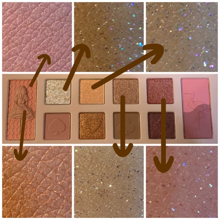 アリスドリームランドシリーズ 12色アイシャドウパレット(ZEESEA×大英博物館)/ZEESEA/アイシャドウパレットを使ったクチコミ(6枚目)