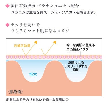 マットシフォン UVホワイトニングベースN/KiSS/化粧下地を使ったクチコミ（2枚目）