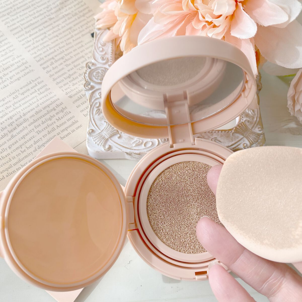 クラウド スキン グロー クッション XX01 ホンデ/HASH/クッションファンデーションを使ったクチコミ(3枚目)