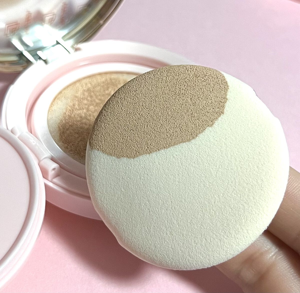 リアルスキンフィットクッション/ShionLe/クッションファンデーションを使ったクチコミ（3枚目）