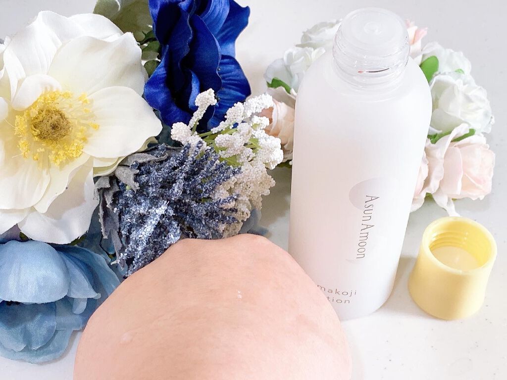 AsunAmoon 甘糀化粧水のクチコミ「#PR 
この商品は企業様より提供を受けて投稿しています。

甘糀化粧水🌸

飲む点滴とも呼ば.....」（3枚目）