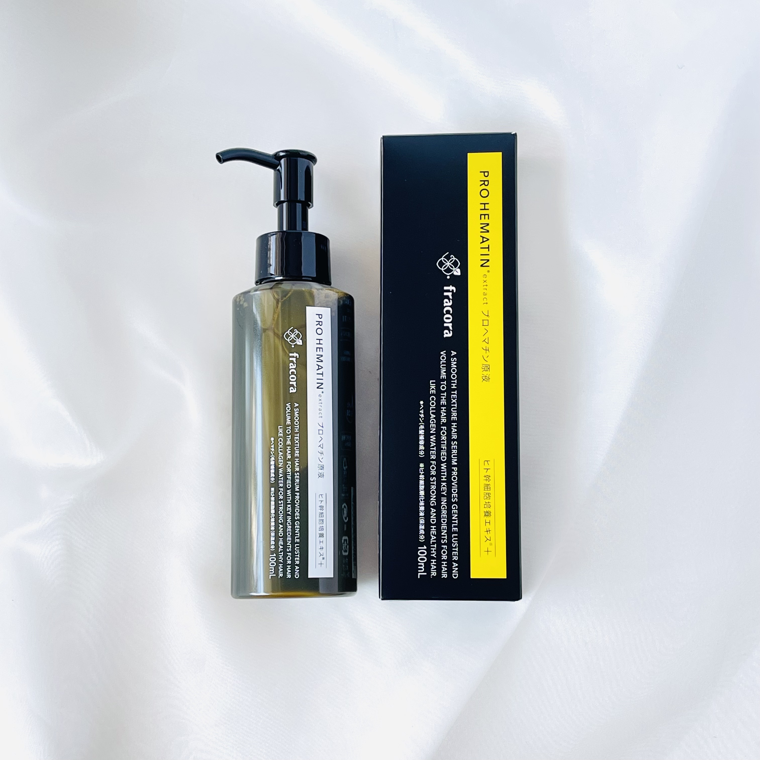 プロヘマチン原液 ヒト幹細胞培養エキス＋ 100mL/fracora/洗い流すヘアトリートメントを使ったクチコミ（1枚目）