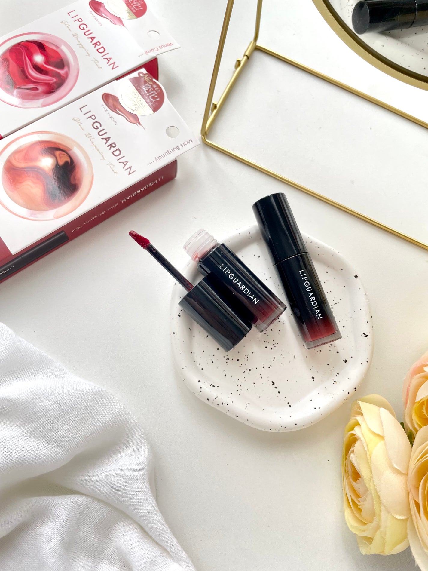 グロウラッピングティント/LIPGUARDIAN/リップティントを使ったクチコミ(3枚目)