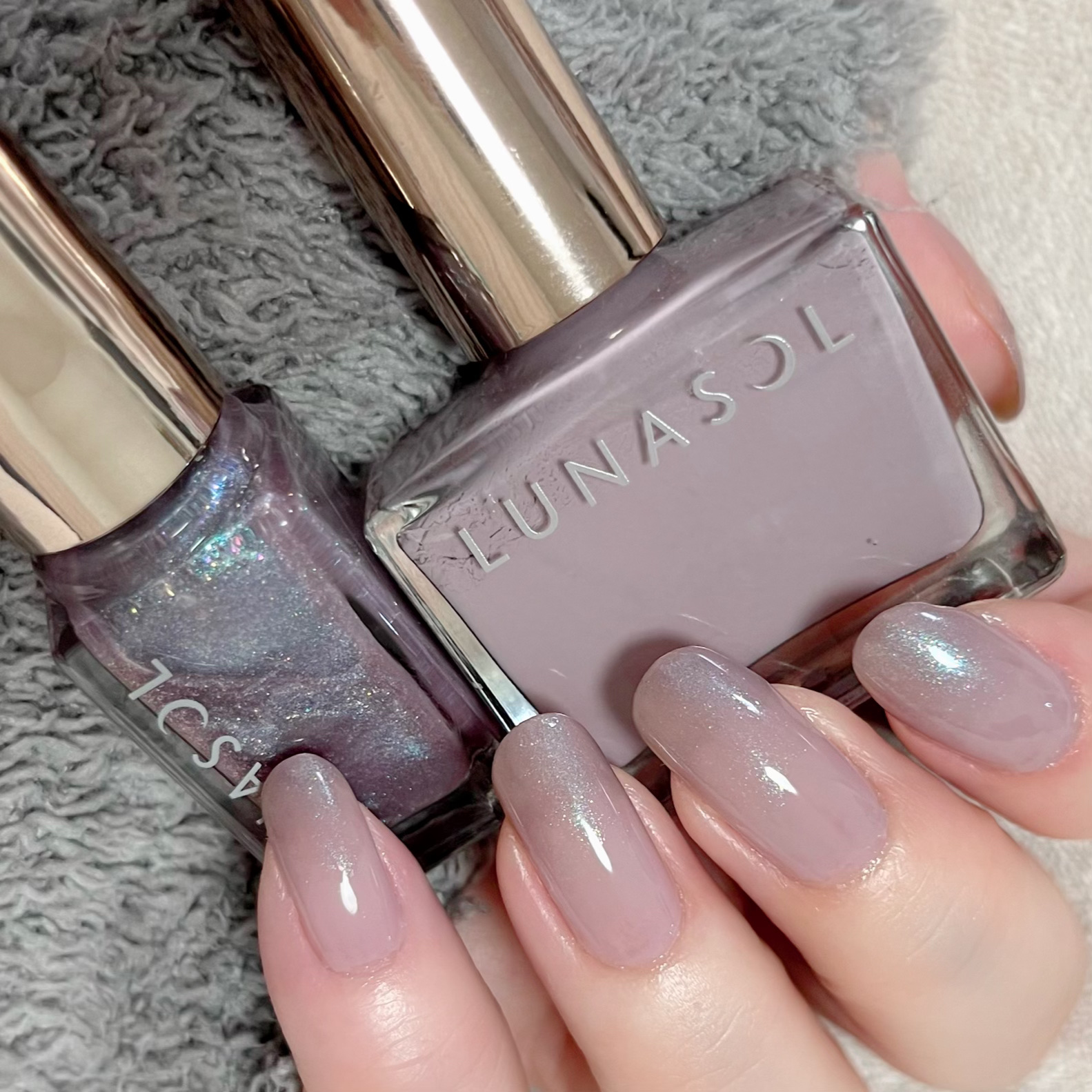 ルナソル ネイルポリッシュ EX21 ウィスタリア/LUNASOL/マニキュアを使ったクチコミ（1枚目）