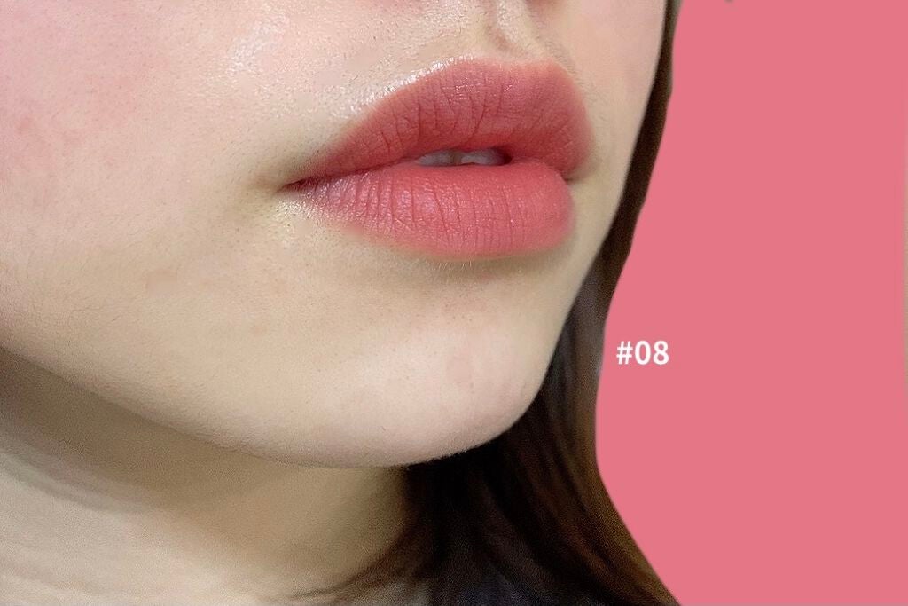 シースルーマットティント 韓服エディション/rom&nd/リップティントを使ったクチコミ(3枚目)