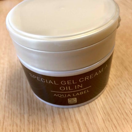 スペシャルジェルクリーム(オイルイン)/アクアレーベル/オールインワン化粧品を使ったクチコミ(1枚目)