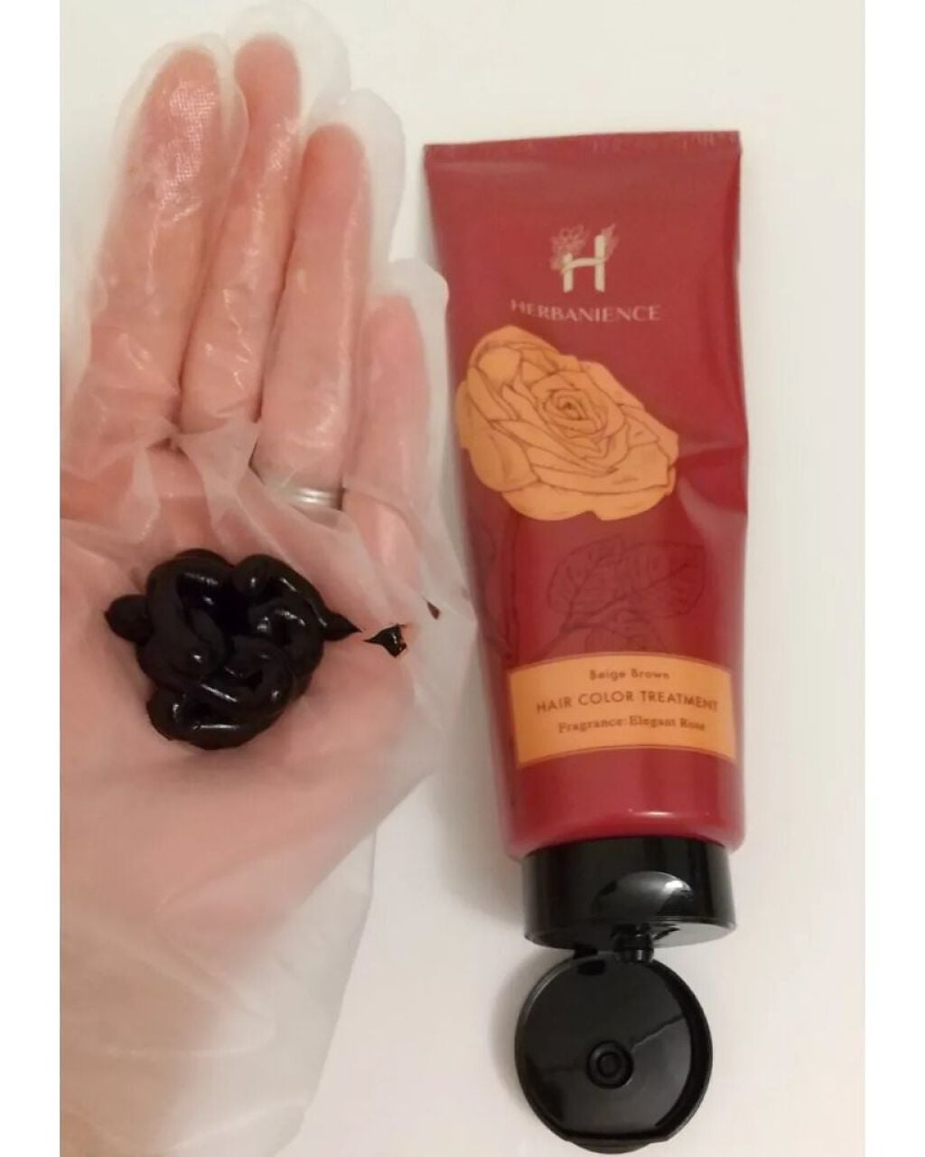 ハーバニエンス ヘアカラートリートメント/HERBANIENCE/ヘアカラーを使ったクチコミ(1枚目)