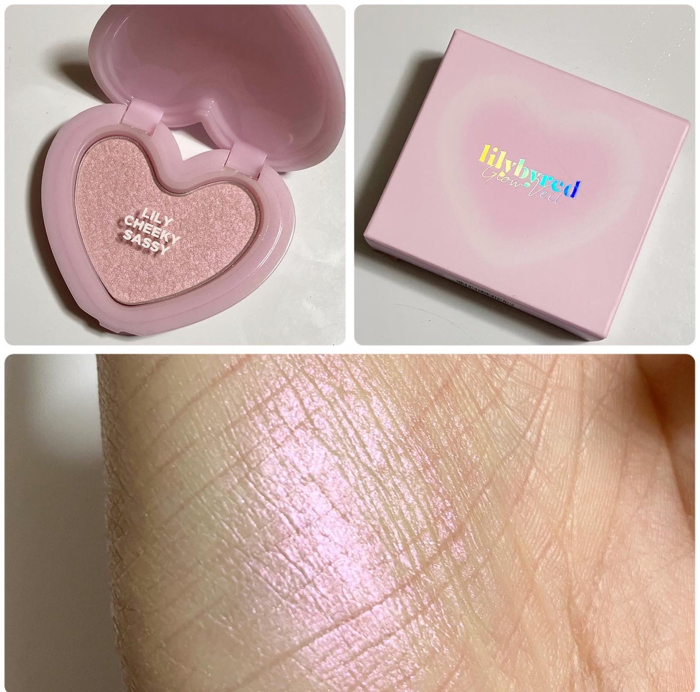 ラブビーム グロウ/lilybyred/パウダーハイライトを使ったクチコミ(2枚目)