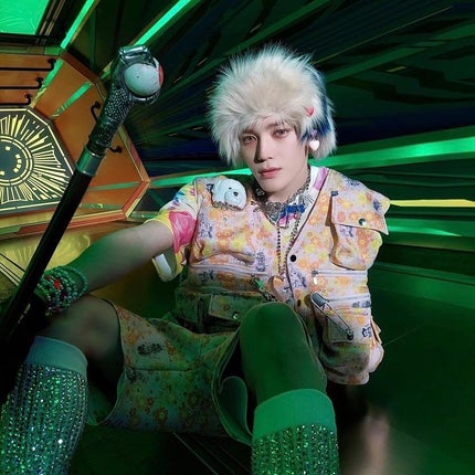 kanna on LIPS 「・・・完全おまかせ推しネイル💚💜NCT127/"2Baddie..」(6枚目)