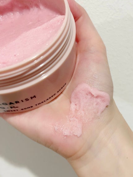 Q+Me スウィート ボム タラソ スクラブ/AGARISM/バスト・ヒップケアを使ったクチコミ(2枚目)