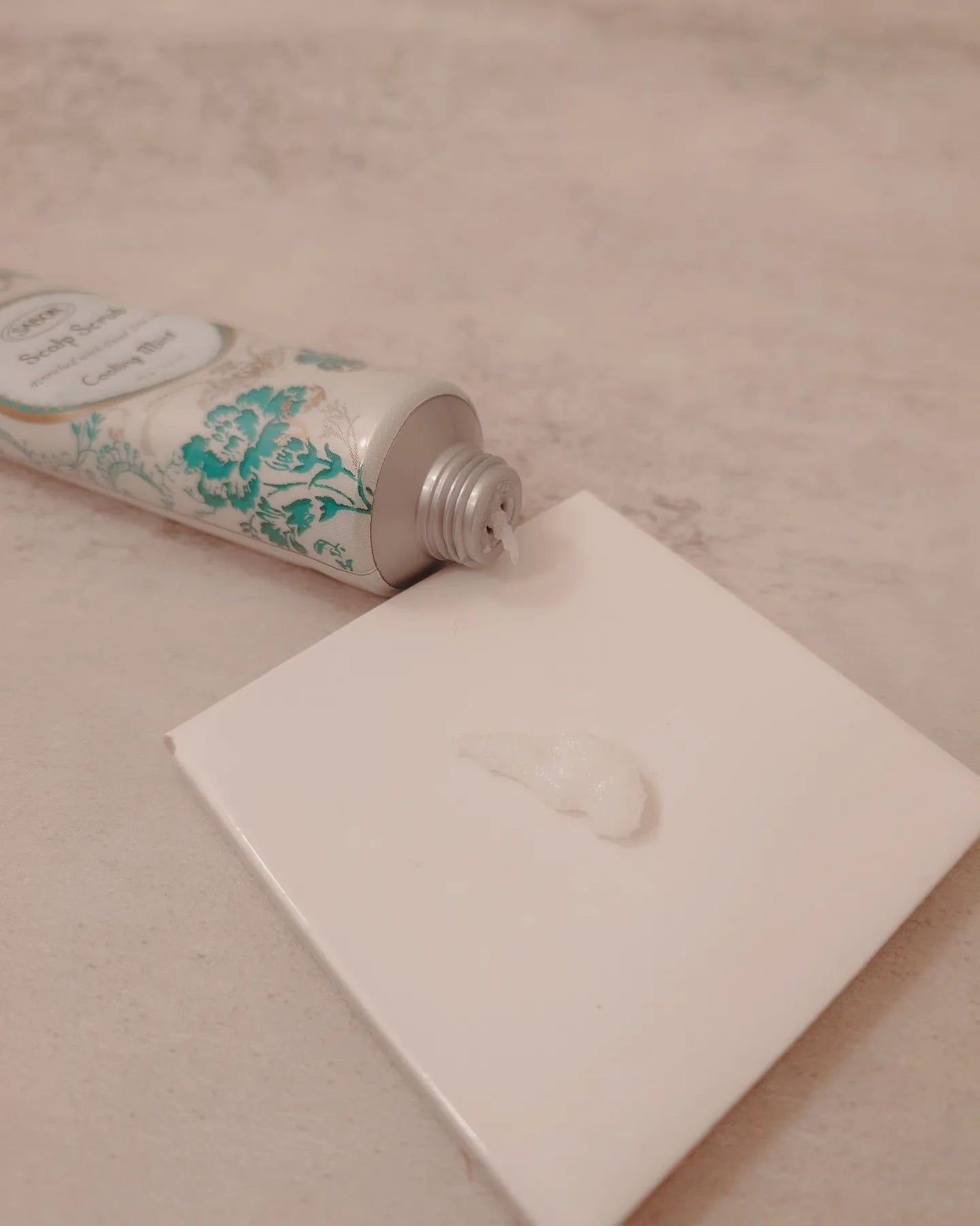 ヘッドスクラブ リフレッシング(ミント)/SABON/ヘッドスクラブを使ったクチコミ(2枚目)