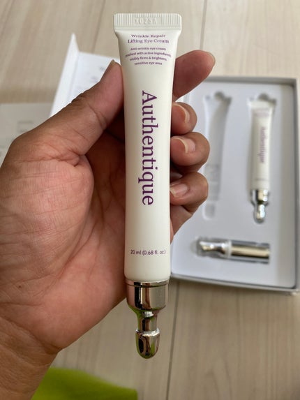 AUTHENTIC A.T.Q リンクル アイクリーム/AUTHENTIC/アイケア・アイクリームを使ったクチコミ(1枚目)