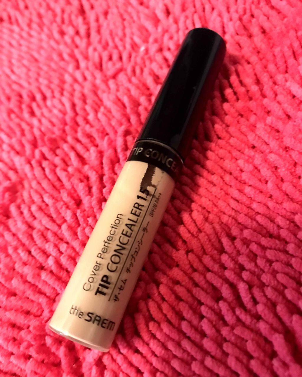 カバーパーフェクション チップコンシーラー/the SAEM/リキッドコンシーラーを使ったクチコミ（1枚目）