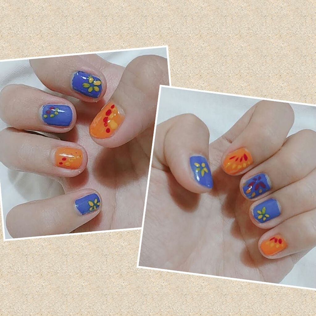 カラフルネイルズ/キャンメイク/マニキュアを使ったクチコミ（1枚目）