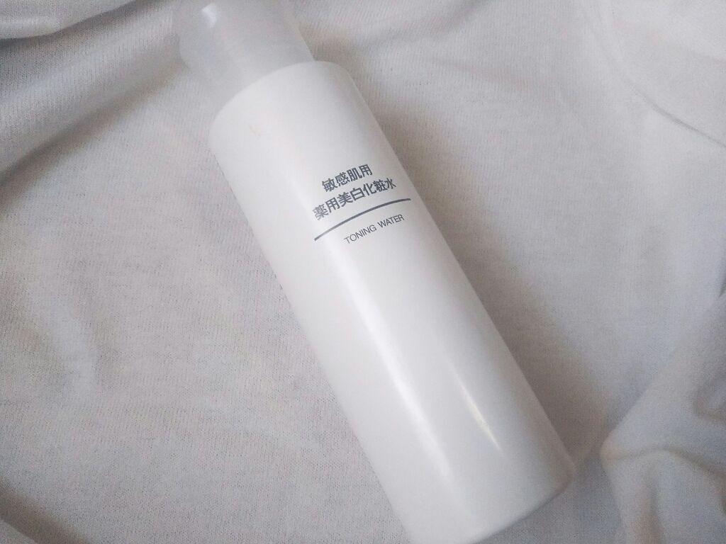 敏感肌用薬用美白化粧水/無印良品/化粧水を使ったクチコミ(1枚目)