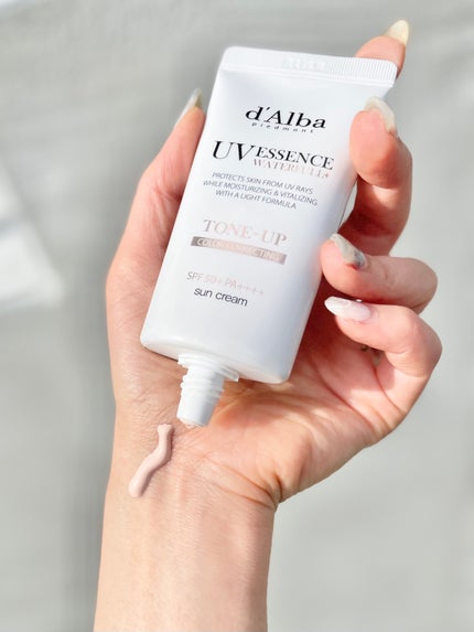 ウォータフルトーンアップサンクリーム/ダルバ/日焼け止めクリームを使ったクチコミ(1枚目)