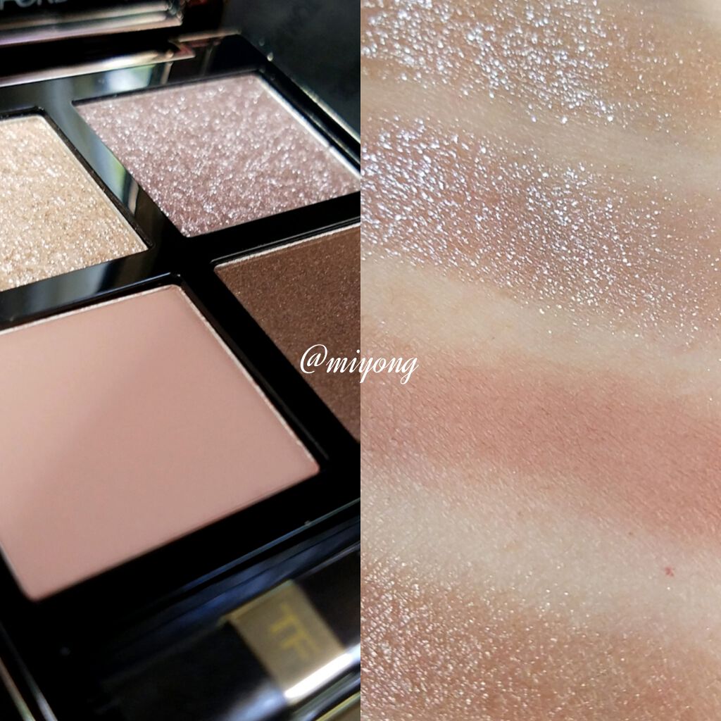 アイ カラー クォード 27 メテオリック/TOM FORD BEAUTY/アイシャドウパレットを使ったクチコミ（2枚目）