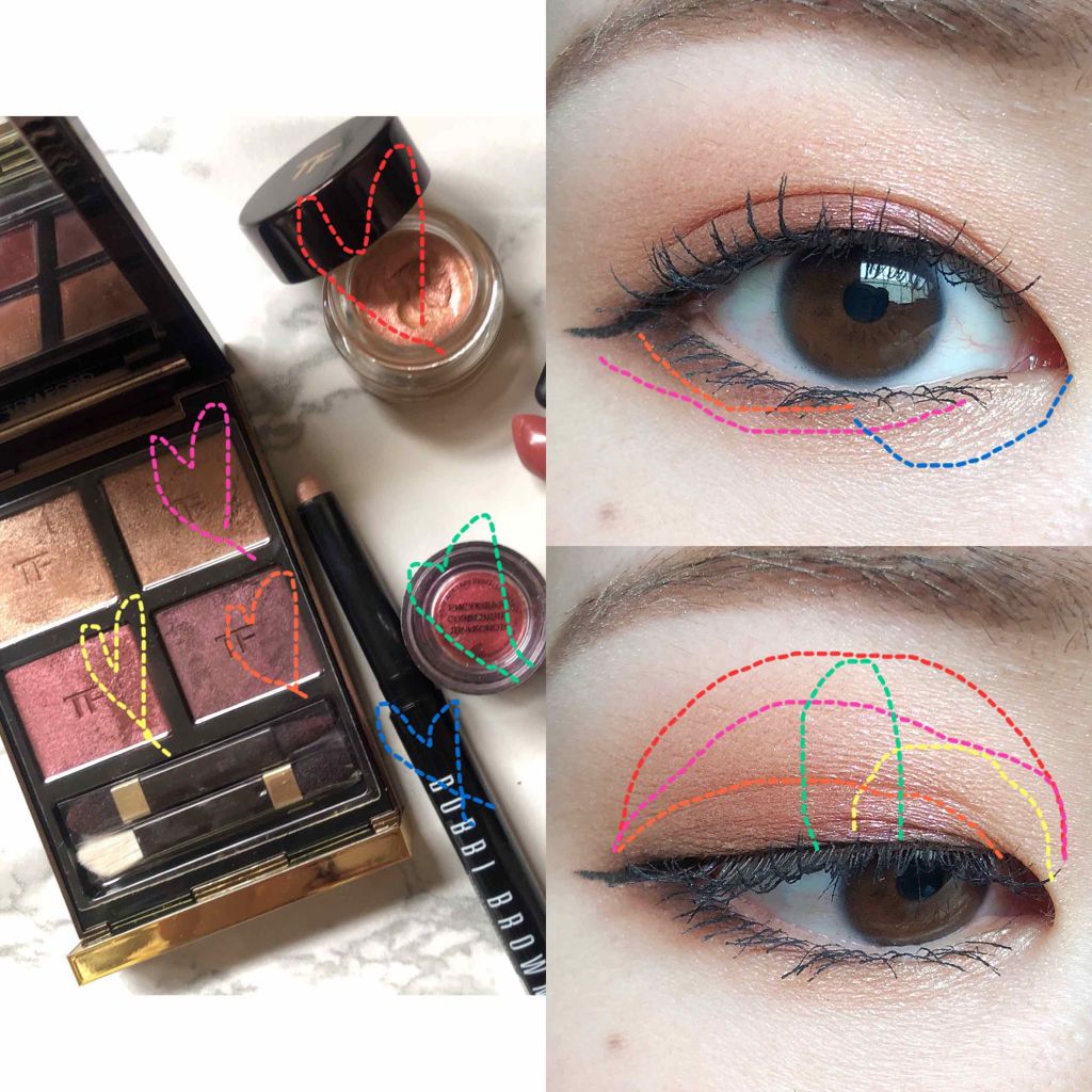 アイ カラー クォード/TOM FORD BEAUTY/アイシャドウパレットを使ったクチコミ(3枚目)