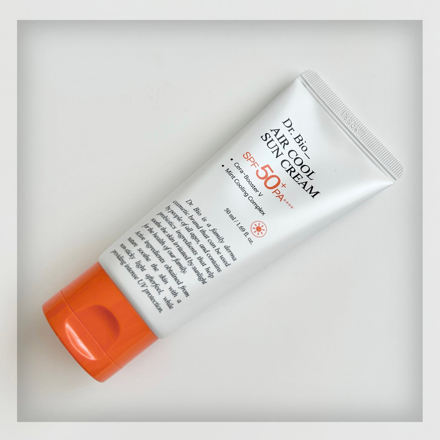 エアクールサンクリーム/Dr.Bio/日焼け止めクリームを使ったクチコミ(3枚目)