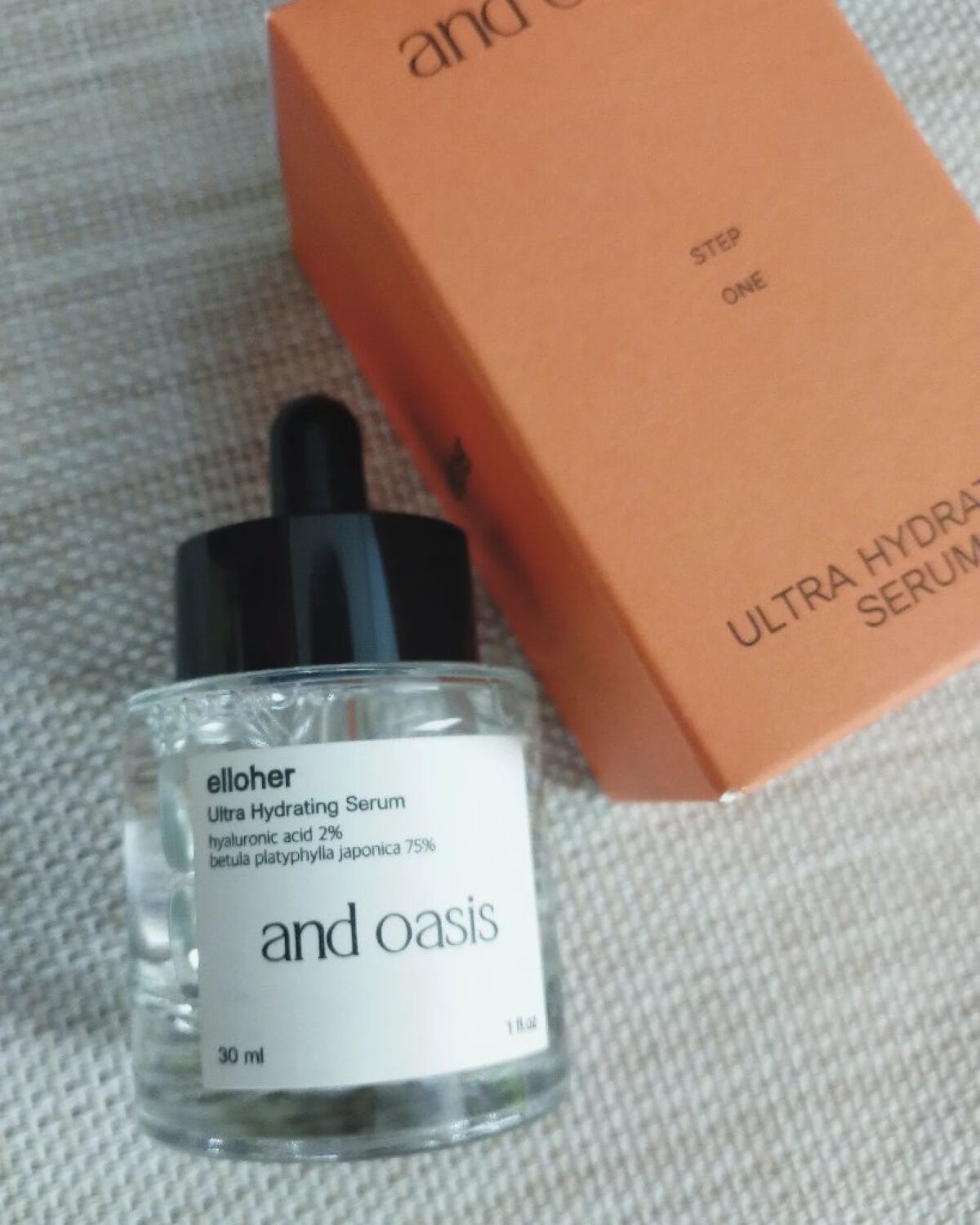 アンドオアシス - Ultra Hydrating Serum/elloher/美容液を使ったクチコミ（1枚目）