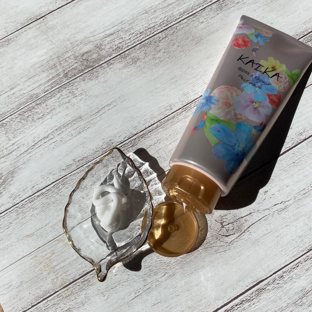 カイカ グロス＆リペア へアマスク/KAIKA/ヘアマスク・ヘアパックを使ったクチコミ（2枚目）