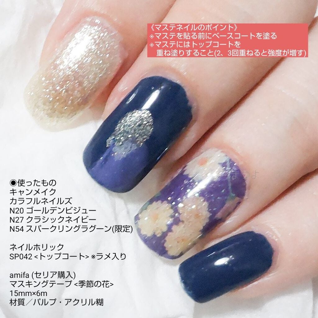 カラフルネイルズ/キャンメイク/マニキュアを使ったクチコミ(4枚目)