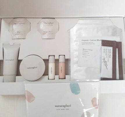 トライアルセット/ナチュラグラッセ/トライアルキットを使ったクチコミ(1枚目)