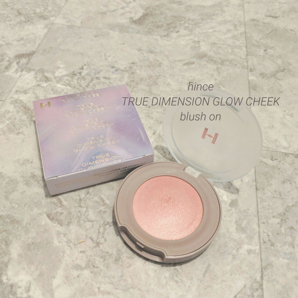 トゥルーディメンショングロウチーク/hince/パウダーチークを使ったクチコミ(1枚目)