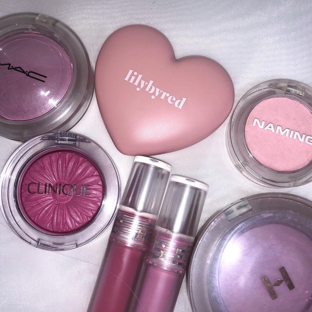 ネーミング フラッフィーパウダーブラッシュ PKR01 YUMMY/NAMING./パウダーチークを使ったクチコミ（3枚目）