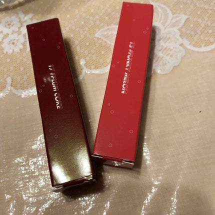 ジューシーラスティングティント/rom&nd/リップティントを使ったクチコミ(2枚目)