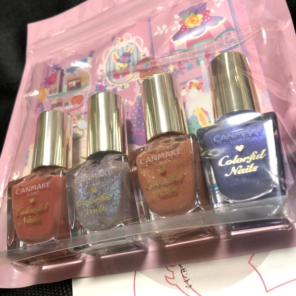 カラフルネイルズ/キャンメイク/マニキュアを使ったクチコミ(1枚目)