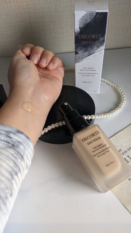ゼン ウェア フルイド/DECORTÉ/リキッドファンデーションを使ったクチコミ(3枚目)