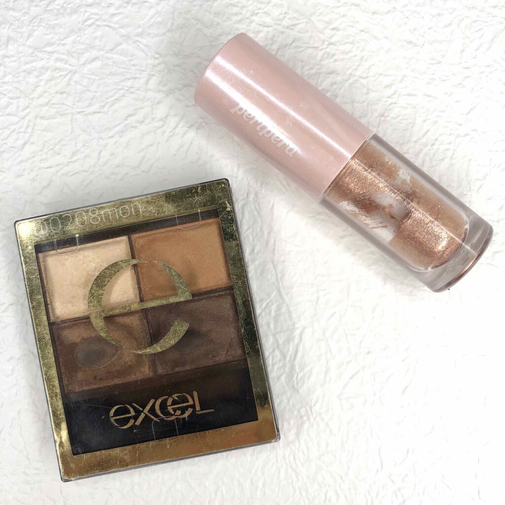 スキニーリッチシャドウ/excel/アイシャドウパレットを使ったクチコミ(3枚目)