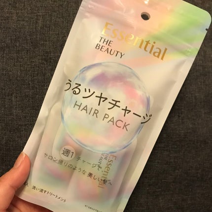 ザビューティ うるツヤチャージヘアパック/エッセンシャル/ヘアマスク・ヘアパックを使ったクチコミ(4枚目)