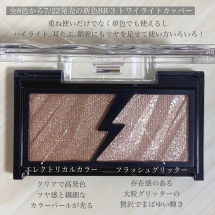 エレクトリックショックアイズ /KATE/アイシャドウパレットを使ったクチコミ(3枚目)