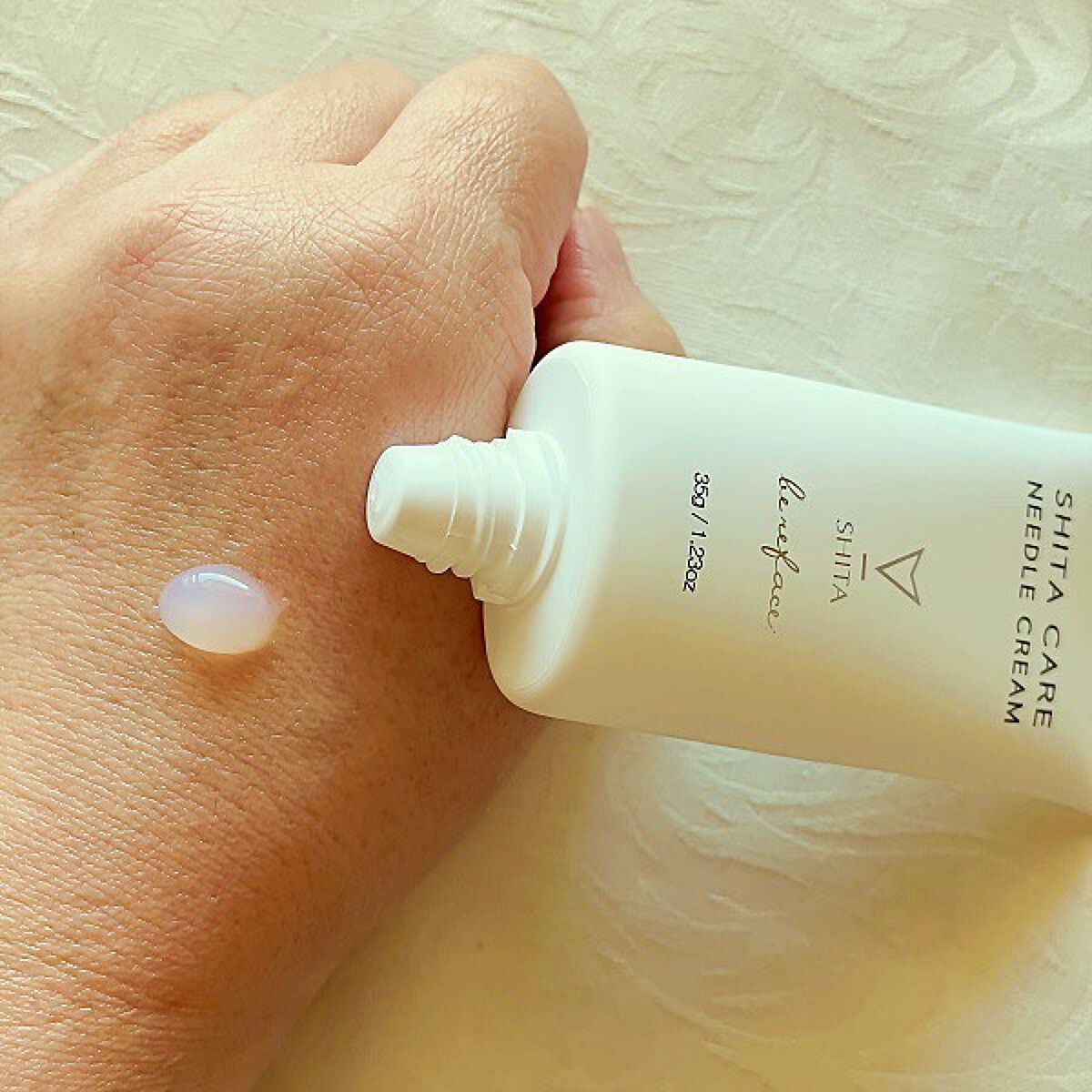 ニードルクリーム SHITA/be reface/オールインワン化粧品を使ったクチコミ（3枚目）