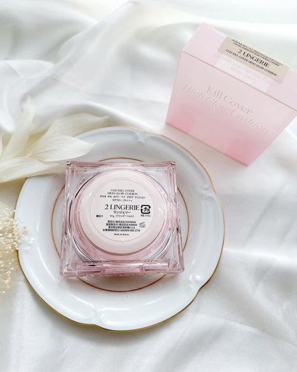 キル カバー ハイ グロウ クッション/CLIO/クッションファンデーションを使ったクチコミ(5枚目)