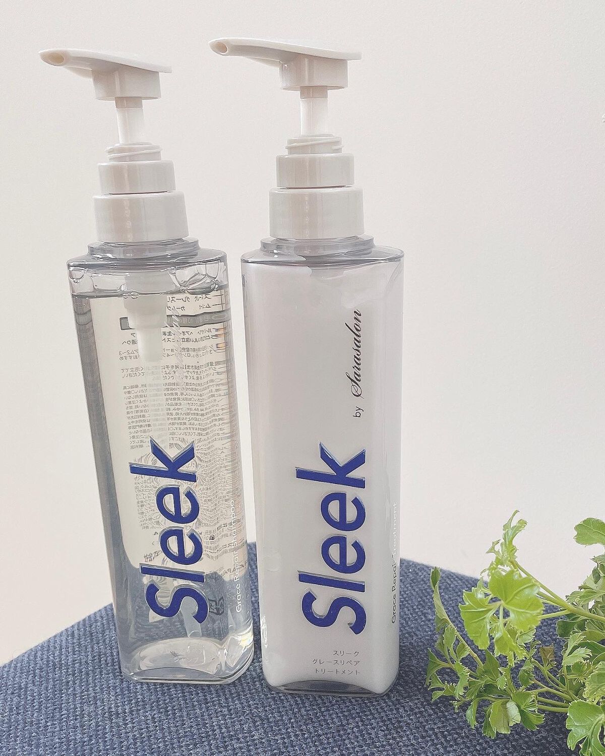 グレースリペアシャンプー／トリートメント/スリーク by サラサロン/市販シャンプーを使ったクチコミ（1枚目）