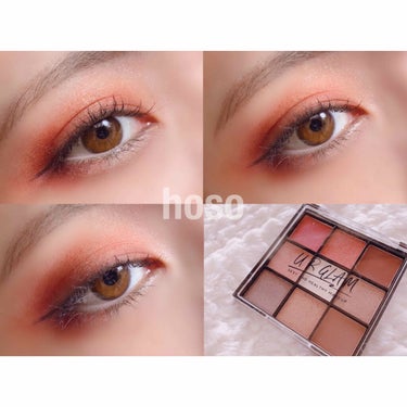 UR GLAM　BLOOMING EYE COLOR PALETTE/U R GLAM/パウダーアイシャドウを使ったクチコミ（2枚目）