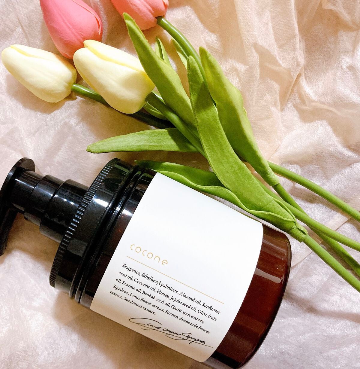 クレイクリームシャンプー(モイスト)/cocone/市販シャンプーを使ったクチコミ(1枚目)