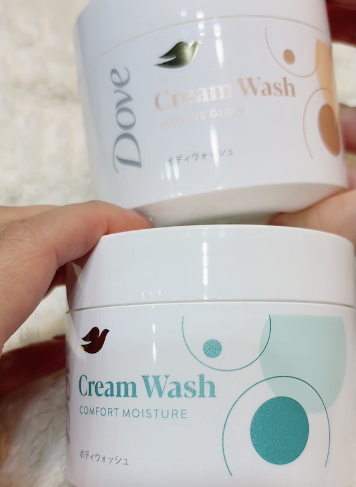 ダヴ クリームボディウォッシュ コンフォートモイスチャー/ダヴ/ボディソープを使ったクチコミ（2枚目）