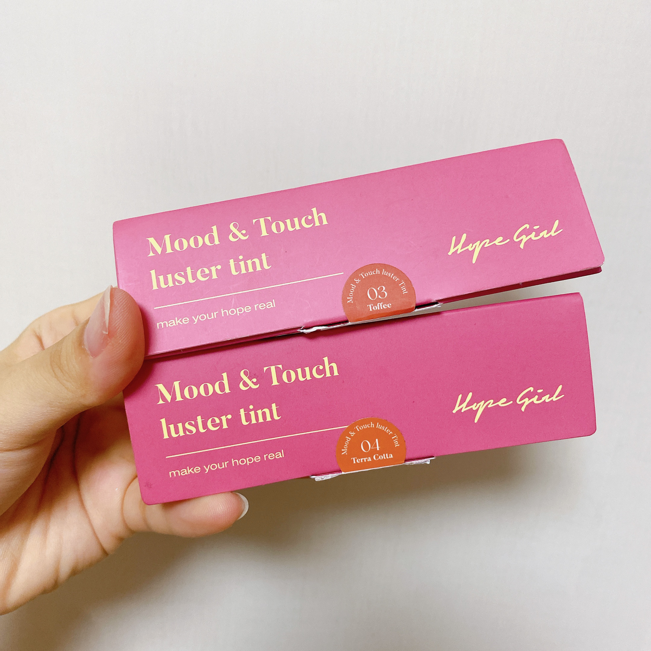 ムードアンドタッチラスターティント/Hope Girl/リップティントを使ったクチコミ（1枚目）